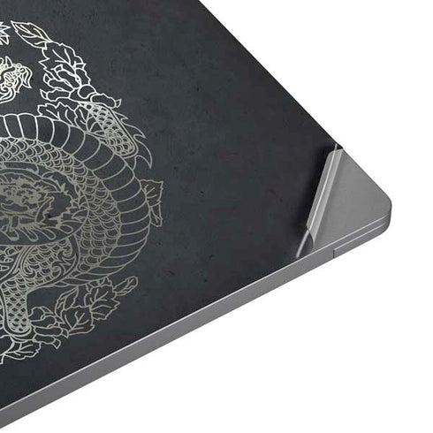 Chinese Black Dragon Universal Laptop 15in (12.2 x 8.8in) Skin